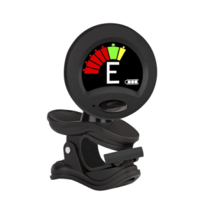 Image of a digital guitar tuner