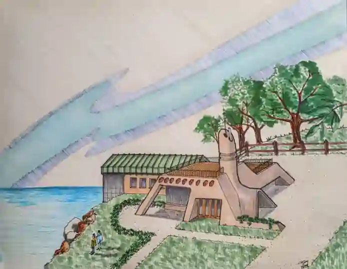 Image Adobe Abode on a Cliff