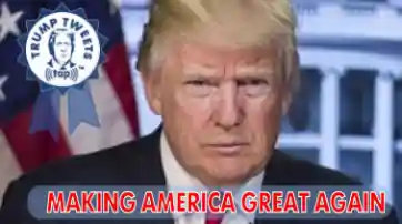 Picture of Donald Trump on NFC card